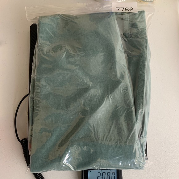 Taylor Stitch Double Knee Pants Mens 35x32 Green Chore Canvas Work Boss Duck - Picture 10 of 10